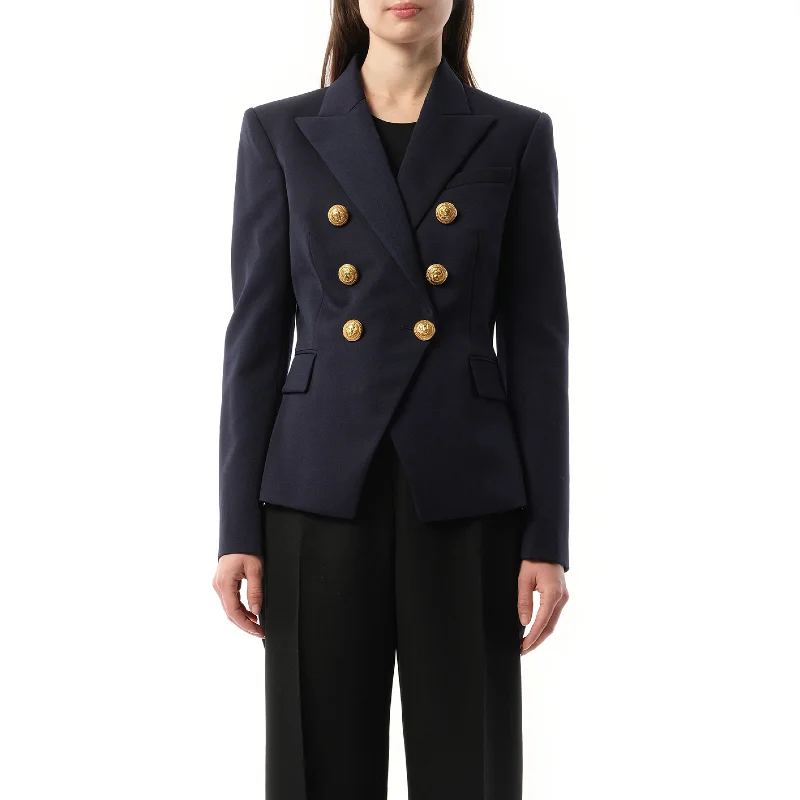 Jackets rim style-6 BTN Wool Jacket in Navy