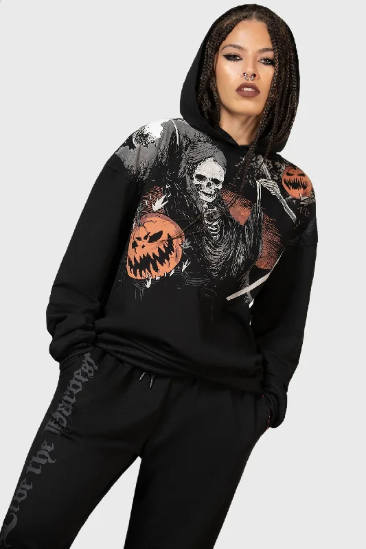 Tribal hoodies & sweatshirts-Scythe Oversized Hoodie