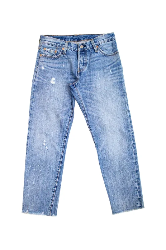 Bottoms for engagements-Levi Strauss & Co - Distressed Cut Off Jeans