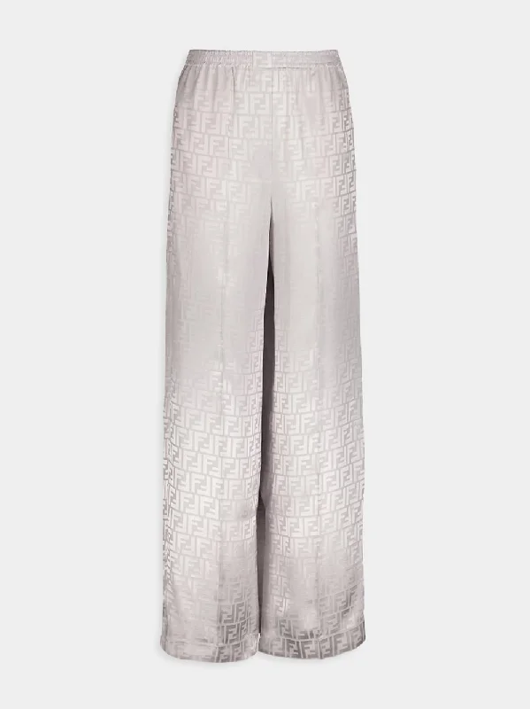 Women's clothing purge-Satin Crêpe Palazzo Trousers