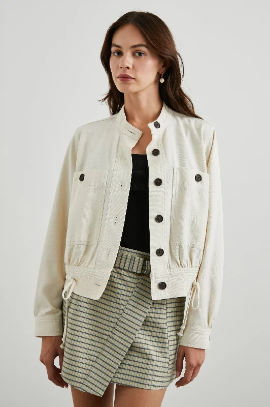 Jackets luster chic-ALMA JACKET - ECRU