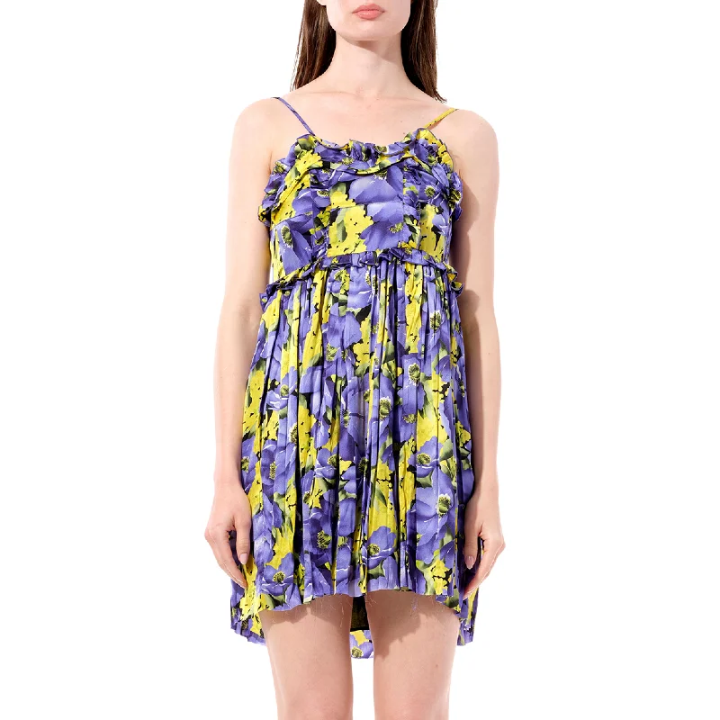 Coral reef dresses-Mini Dress in Yellow