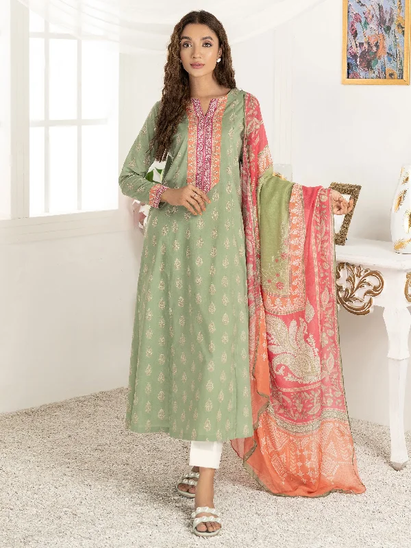 Women's clothing low-waist-2 Piece Lawn Suit-Printed (Unstitched)