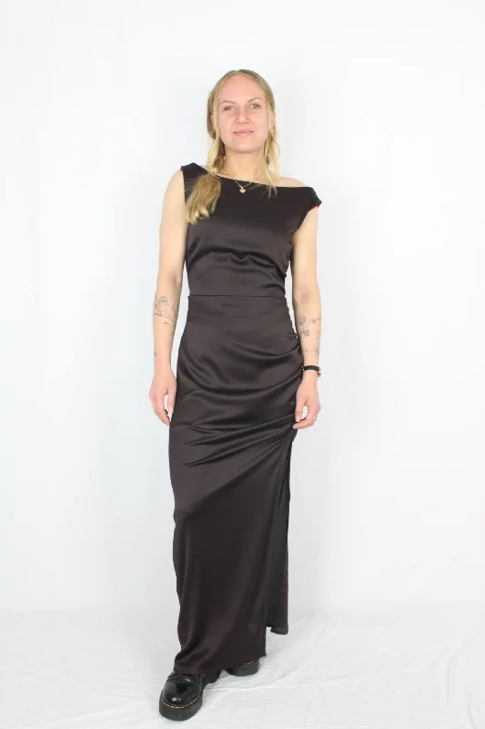 Glittering sparkly dresses-Liam - Ercolini Maxi Dress