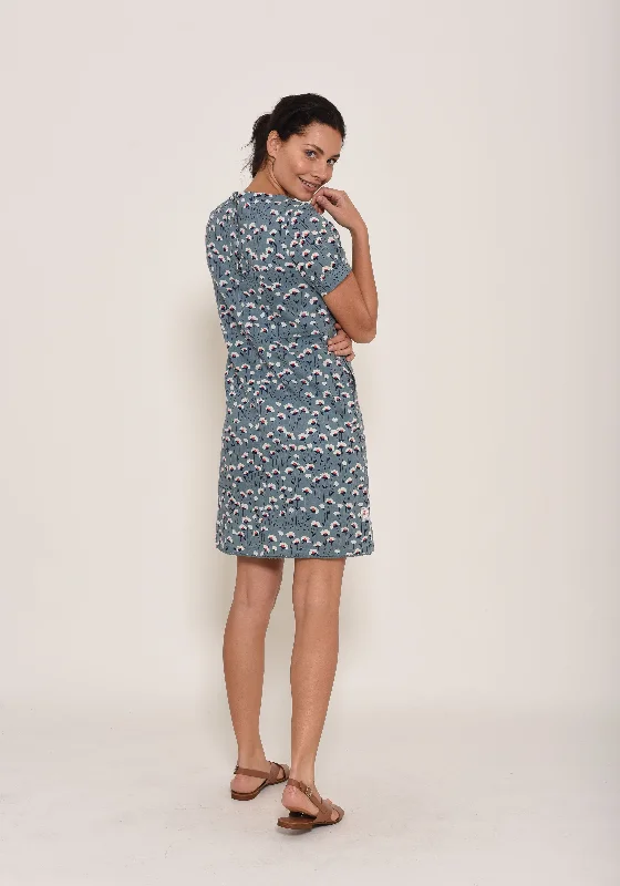 Retro polka dresses-Emily Shift Dress