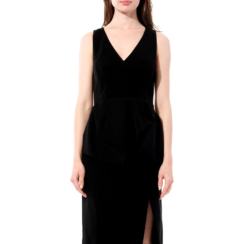 Statement bold dresses-Evening Dress in Black