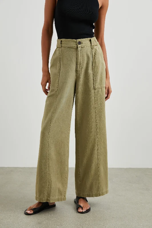 Bottoms with luxury feel-GREER PANT - CANTEEN