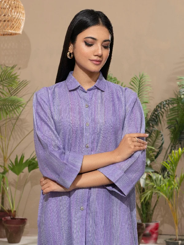 Women's clothing seasonal-Khaddar Shirt-Printed (Unstitched)