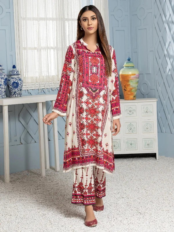 Women's clothing luxury-2 Piece Viscose Lawn Suit-Printed (Unstitched)