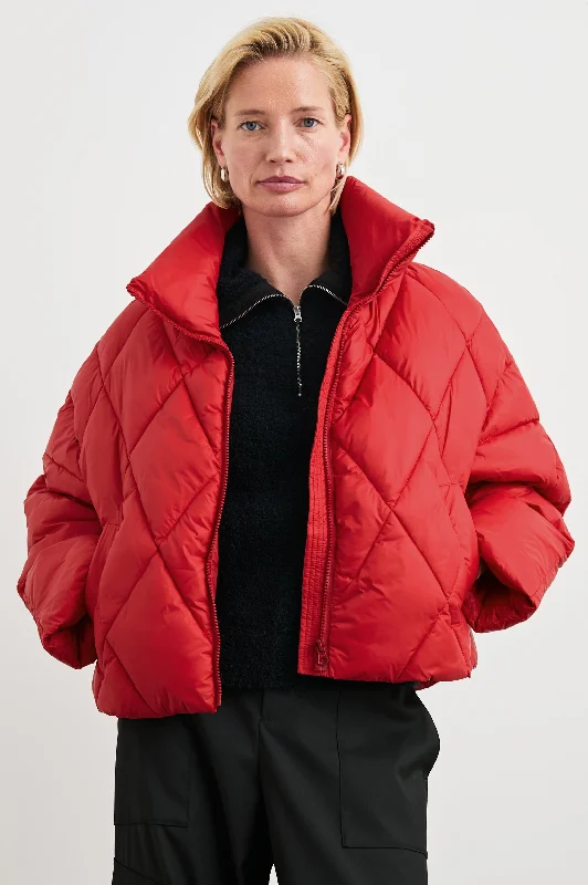 Jackets quiz style-SUMMIT JACKET - SCARLET