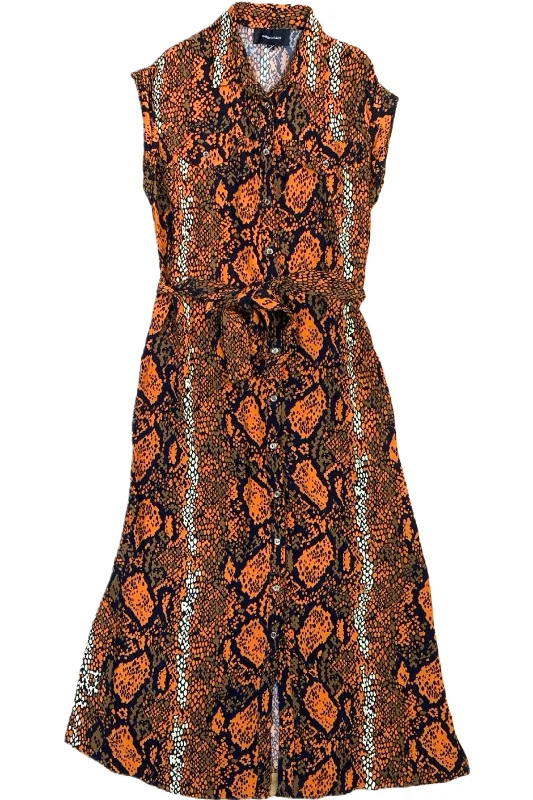 Playful multicolor dresses-Karen Millen - Snake Print Maxi Dress