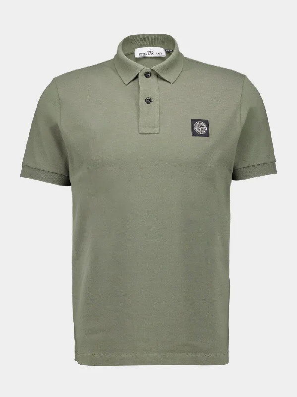 Women's clothing value-Musk Green Slim Fit Polo Shirt