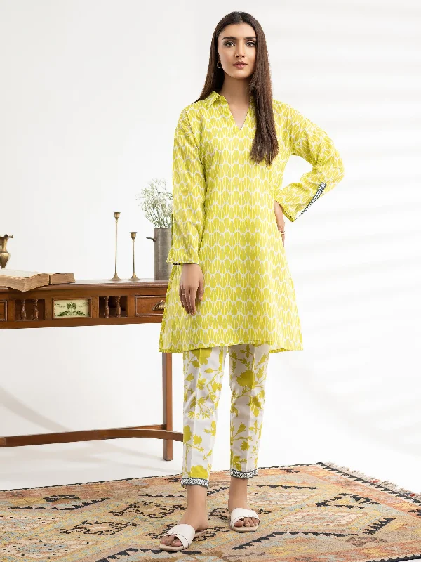 Women's clothing personality-2 Piece Lawn Suit-Printed (Unstitched)