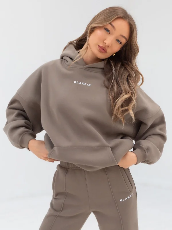 High-visibility hoodies & sweatshirts-Everyday Hoodie - Brown