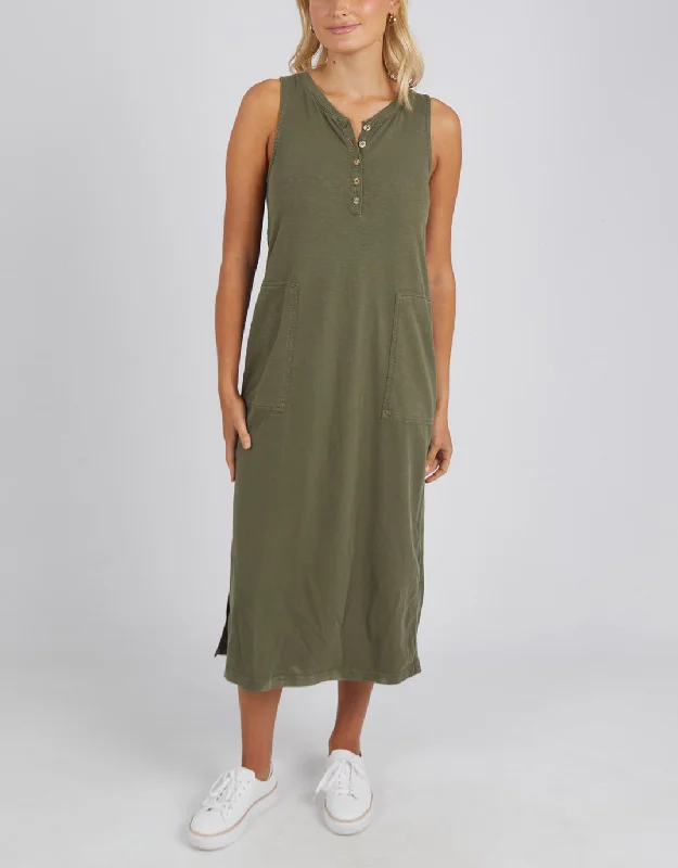 Cozy wrap dresses-Elysian Dress - Clover