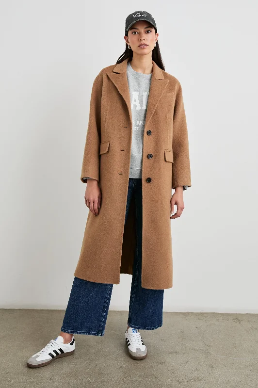 Jackets moss chic-GALLERY COAT - CAMEL