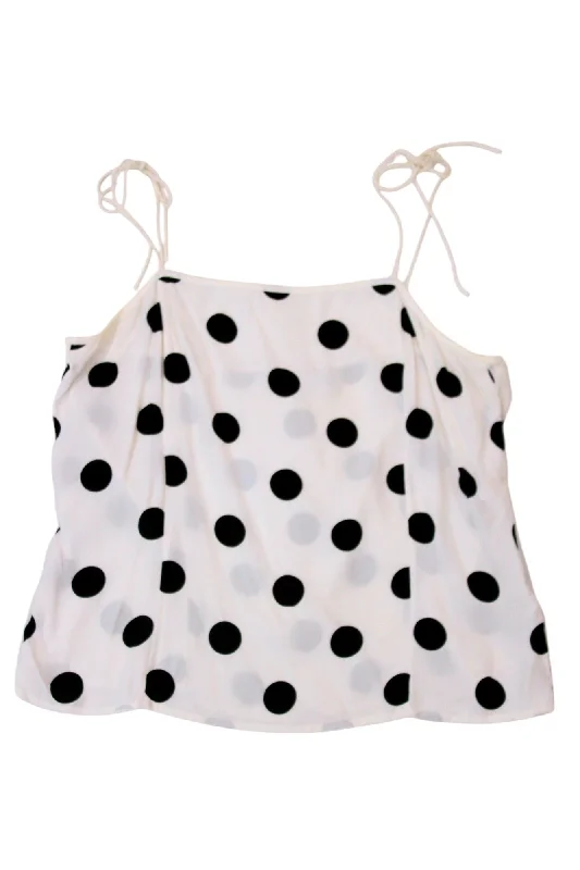 Vintage Find Tops-& other stories - Polka Dot Top