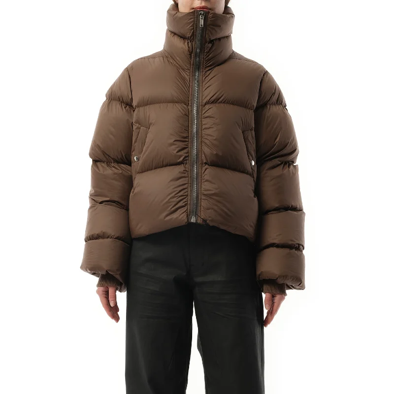 Jackets dash chic-Turtle Down Jacket in Fawn