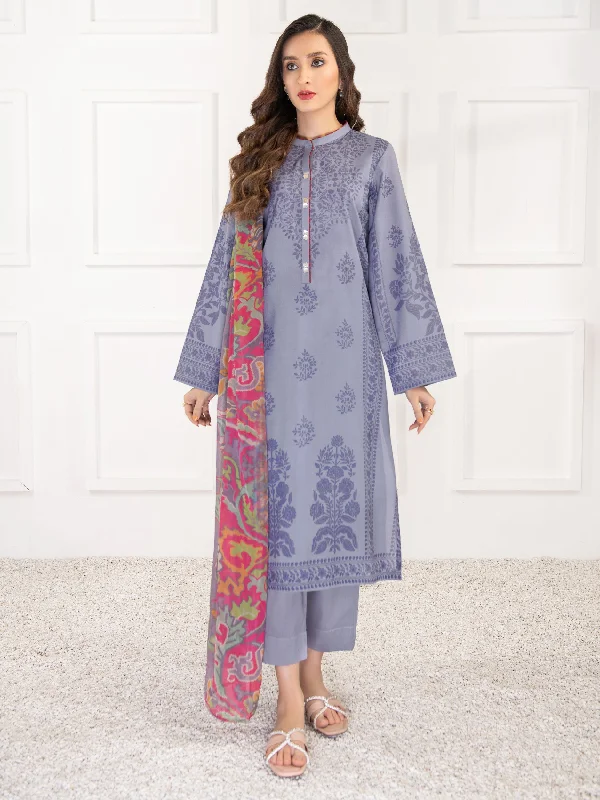 Women's clothing day-to-night-3 Piece Lawn Suit-Printed (Unstitched)