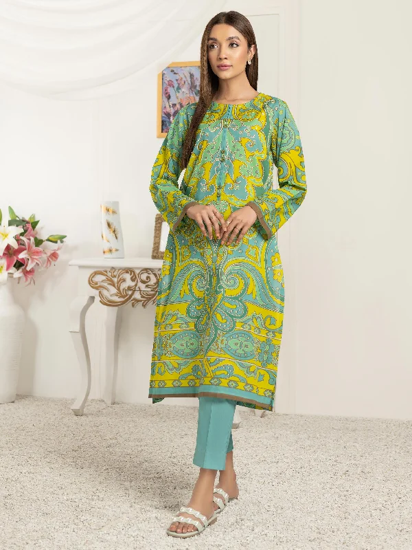 Women's clothing long sleeves-2 Piece Lawn Suit-Printed (Unstitched)