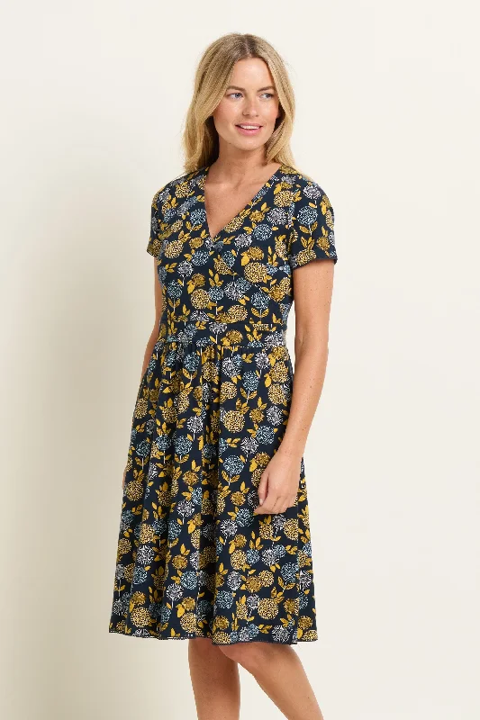 Comfy loose dresses-Luna Wrap Dress