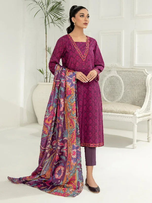 Women's clothing online market-3 Piece Lawn Suit-Printed (Unstitched)