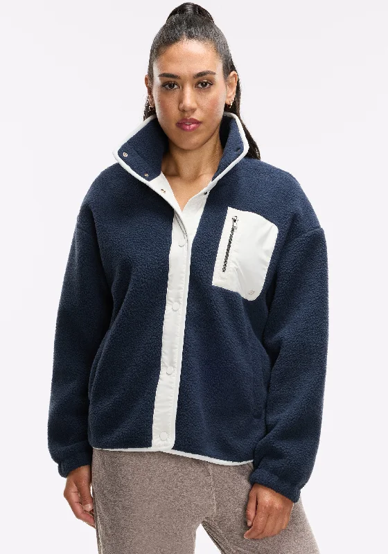 Jackets quiz wrap-Cozy Fleece Snap Front Jacket