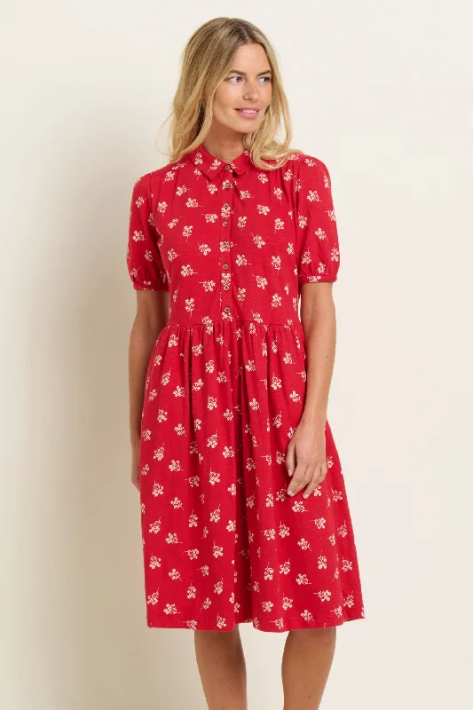 Fashion-forward trendy dresses-Marnie Shirt Dress