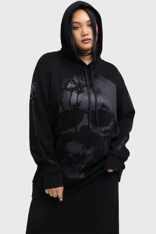 Odor-resistant hoodies & sweatshirts-Hypnoskull Hoodie [PLUS]