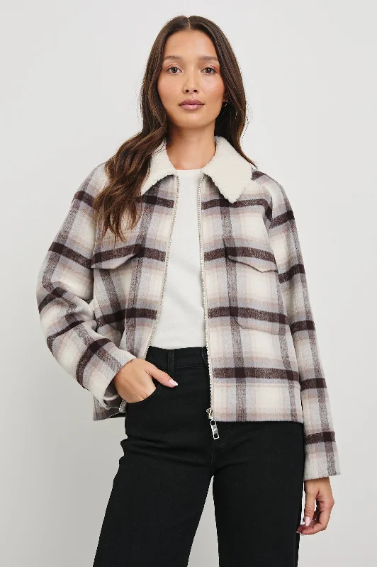 Jackets luster vibe-CHEYENNE JACKET - TELLURIDE PLAID