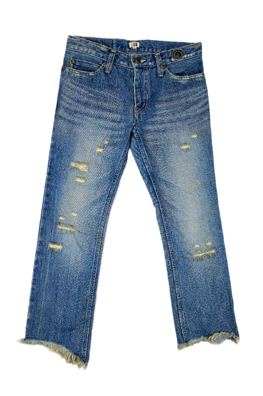 Bottoms for hosting-L.G.B - Cropped Distressed Jeans