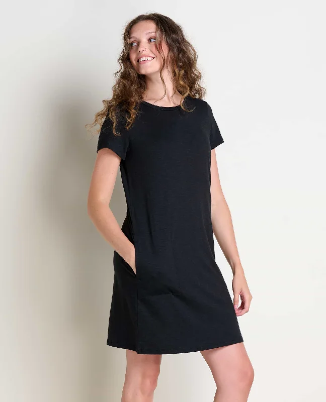 Olive earth dresses-Windmere II Short Sleeve Dress