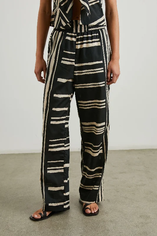 Bottoms with tropical-BRENDON PANT - ISLAND STRIPE