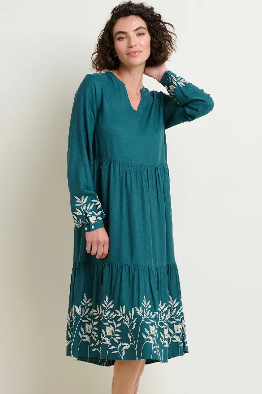 Inclusive plus-size dresses-Anwen Embroidered Dress