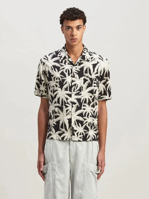 Women's clothing factory-Palms Allover Shirt