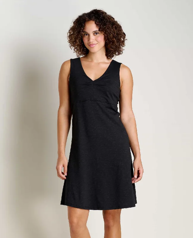 Loose calm dresses-Rosemarie Sleeveless Dress