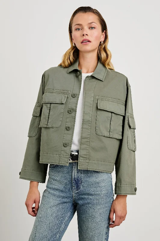 Jackets burg chic-MADISON JACKET - DARK OLIVE