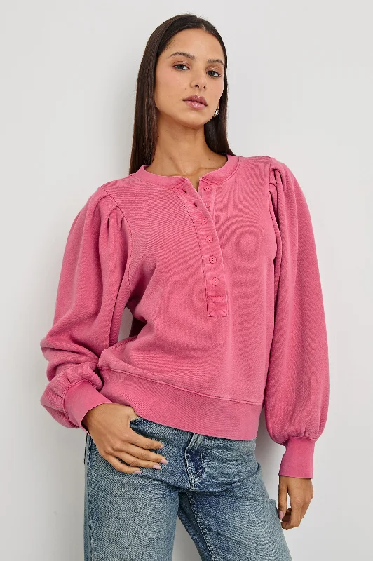 Everyday hoodies & sweatshirts-MARIANA SWEATSHIRT - HIBISCUS