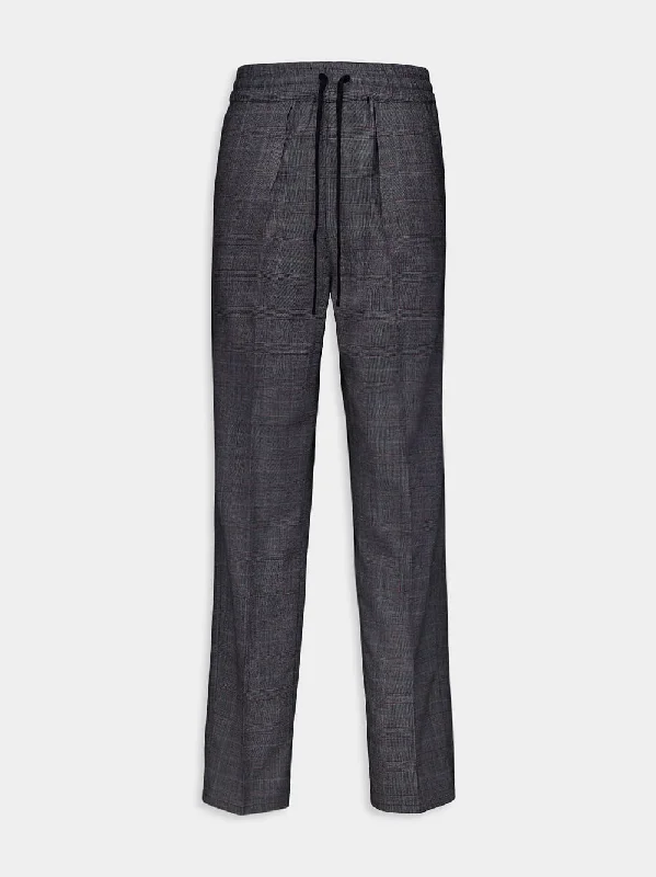 Women's clothing all-weather-Priska High-Waist Wool Trousers