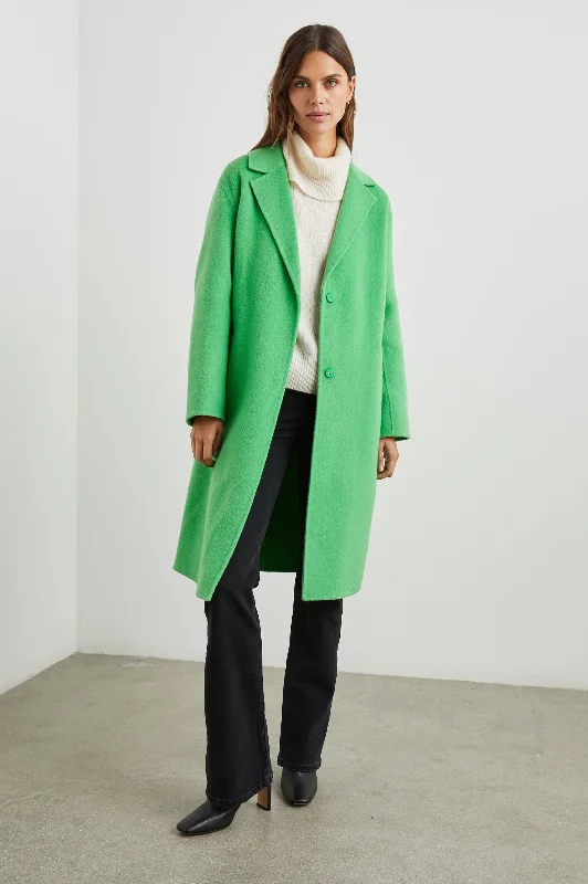 Jackets metro vibe-LORE COAT - GREEN APPLE