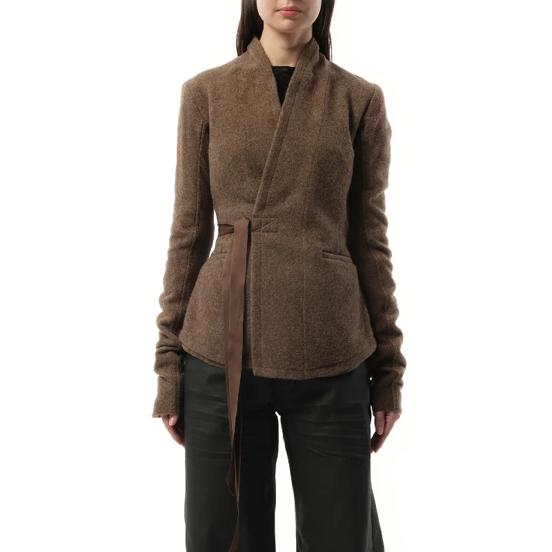 Jackets gig layer-Hollywood Wool Jacket in Fawn