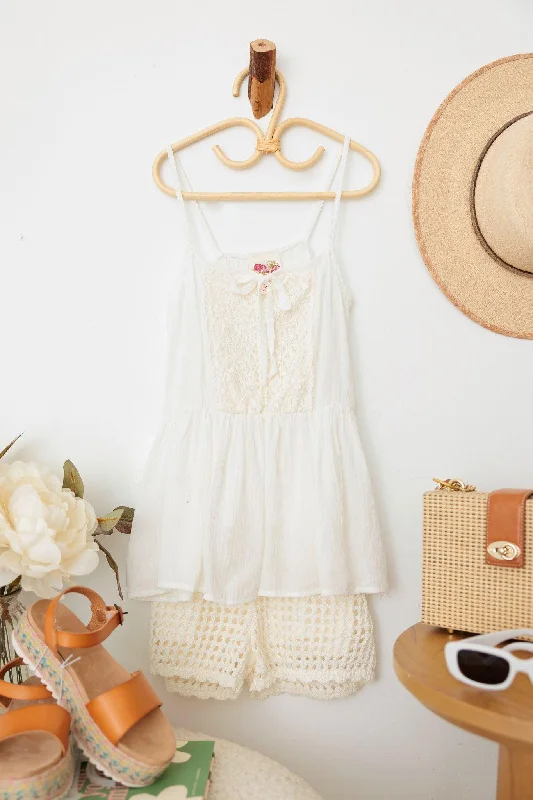 Relaxed Tops-Girls Western Sleeveless Front Lace And Tie Tops