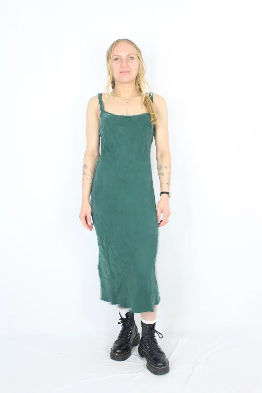 Hippie tie-dye dresses-Thrills - Silky Slip Dress