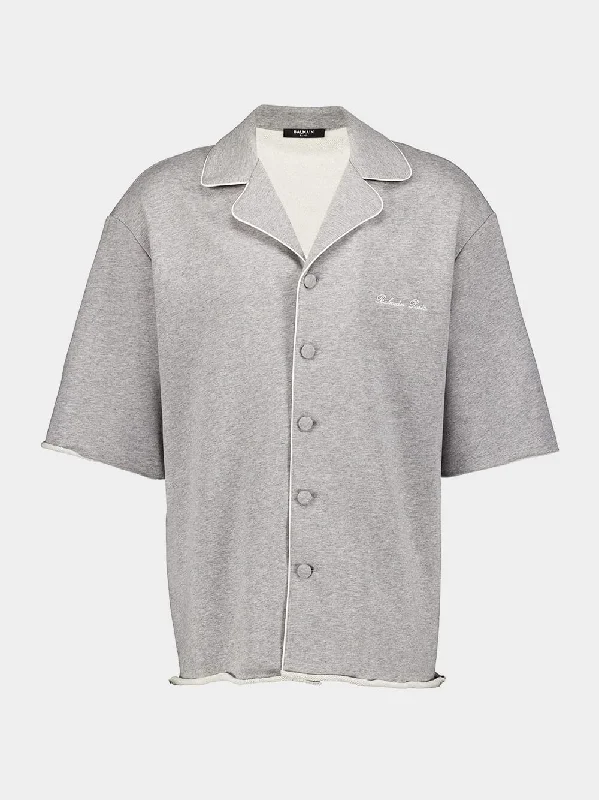 Women's clothing adventure looks-Classic Grey Signature Shirt