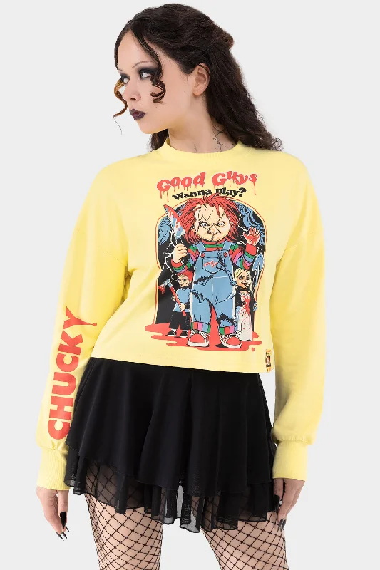 Underlayer hoodies & sweatshirts-My Friends Call Me...Chucky Sweatshirt