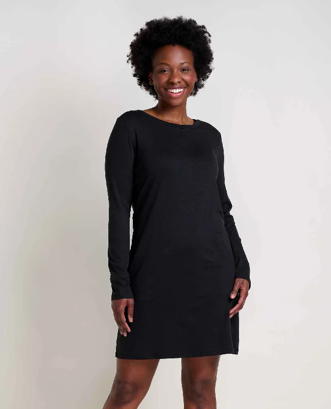 Elegant silk dresses-Windmere II Long Sleeve Dress