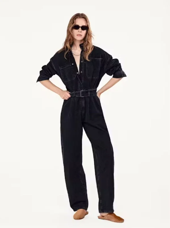 Women's clothing maternity wear-The Cocoon Jumpsuit in Portia