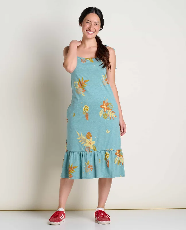 Festival free dresses-Dandelion Midi Dress