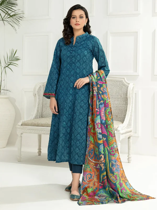 Women's clothing shopping spree-3 Piece Lawn Suit-Printed (Unstitched)