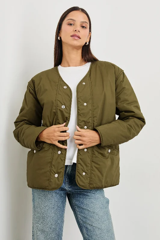 Jackets den wrap-WILLEY JACKET - OLIVE